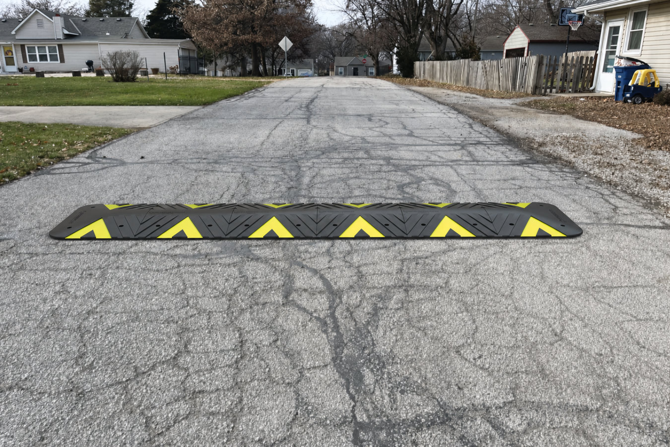 Speed bump installation